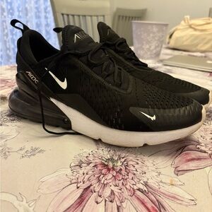 Nike Black and White Athletic Shoes